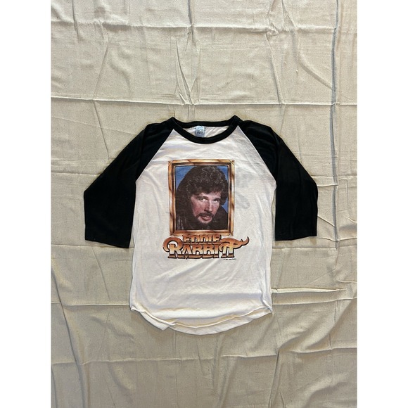 Vintage 1980s Eddie Rabbit T Shirt